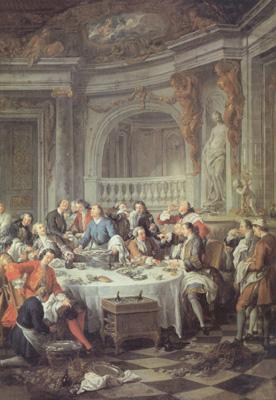 The Oyster Lunch (nn03), Jean-Francois De Troy